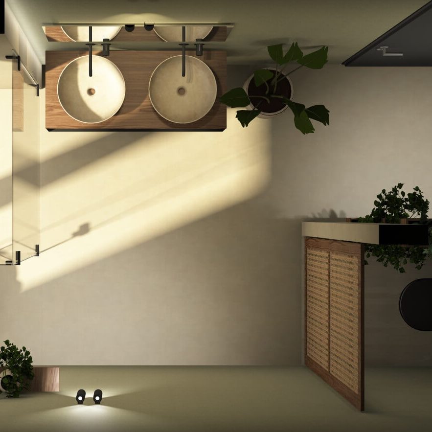 fugenloses-bad-japandi-design